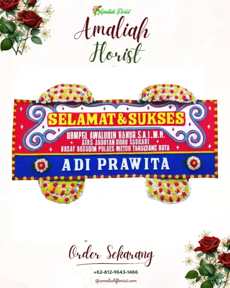 Papan Bunga Ucapan Selamat Lingkar Barat